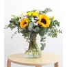 Sunflowers and Daisies