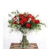 bouquet of red roses