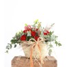 Capazo de rosas de sant jordi