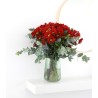 Bouquet of red daisies