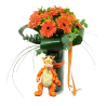 Assorted Gerbera Daisies & DISNEY TIGGER