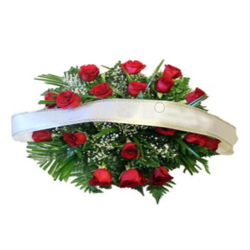 Rose Funeral Cushion for Crematoriums, Funeral Homes Urgent Shipping