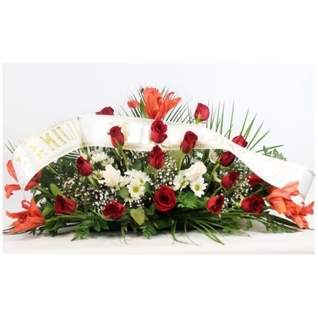 Flors per a Funeral Palma Funerària de Roses Lliurament Urgent Avui