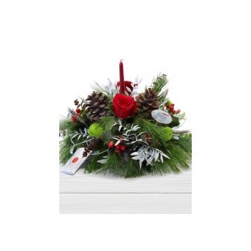 Center de Table Christmas Flowers at Domicilio Free home delivery