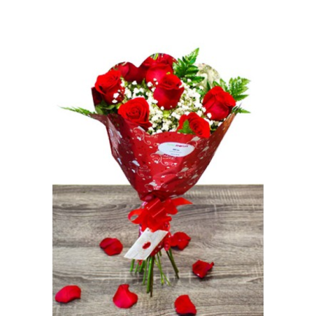 Comprar Flores y Rosas para San Valentín. Envío Gratis de Rosas