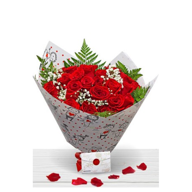 Buy Flowers for Valentine's Day Bouquet of Roses Free Shipping