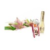 Pack Lilium Rosado Regalar Lirios, Bombones y Cava. Compra de Lilium