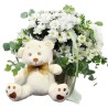 White Daisies Teddy