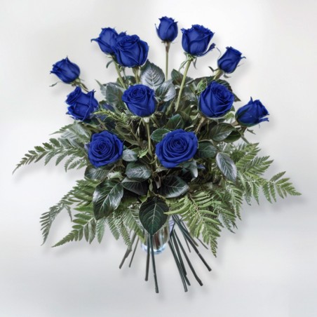 Ramo Rosas Azules