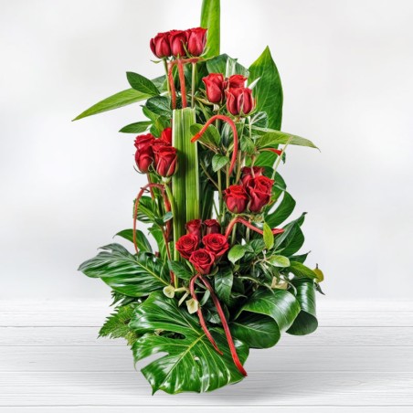 Chic Rosas Rojas