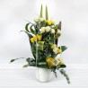 25 Rosas con Entrega Gratis. Centro de Rosas a Domicilio