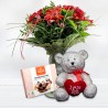Envia Flors , Peluix i Bombons / Pack de Flors a domicili