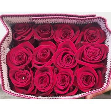 Paquet de 25 roses roges