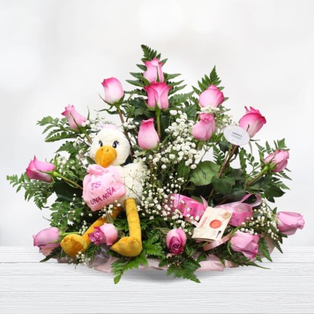 Flores de Nacimientos Regalos para Bebé. Entrega en Hospitales Gratis