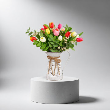 Ram de Tulipans Gerro Gratuït Tulipans a Domicili Enviament Gratis