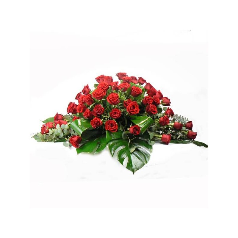 Coixí roses vermelles Coixí roses vermelles