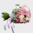 Flower bouquets for the deceased